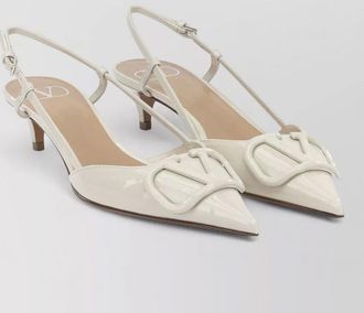 Valentino Garavani slingback pumps vlogo pointed toe 40mm