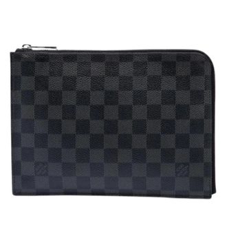 Louis Vuitton Pre-owned Pochette Jour PM - Heren - Pre-owned - Grijs - Maat: ONE Size