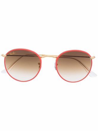 Ray-Ban round-frame sunglasses - Gold