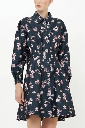 Oliphant Elizabeth Mini Dress In Lebombo Black