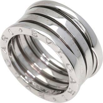 Bulgari White Gold (18K) Band Ring (Pre-Owned)