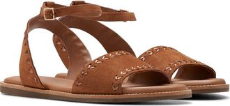Clarks Maritime May Sandal in Tan Suede at Nordstrom Rack, Size 6.5
