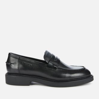 Vagabond Womens Shoemakers Alex Leather Loafers in Black - Size UK 8