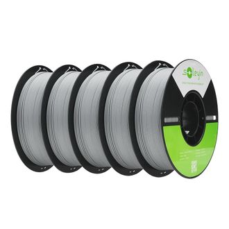 OEM Filamento Para Impresora 3d, 1,75 Mm De Di&aacute;metro, Material Ecol&oacute;gico, Gris, 5 Kg