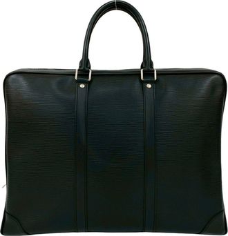 Louis Vuitton Black Epi Leather Briefcase (Pre-Owned)