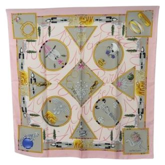 Cartier Pre-owned Scarves, female, Multicolor, Size: ONE SIZE Pre-owned Vintage Scarf