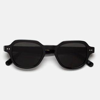 Retro Superfuture Sunglasses Voce Black 2 Pg Black/Black Unisex