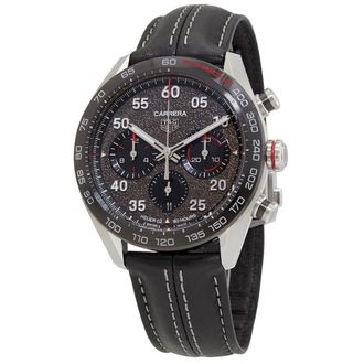Tag Heuer Pre-owned Tag Heuer Carrera Porsche Chronograph Automatic Grey Dial Mens Watch CBN2A1F-FC6492
