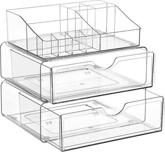 OEM Estante Organizador Para Ba&ntilde;o, Transparente De 3 Niveles, Muebles De Ba&ntilde;o, Estante Organizador De Cosm&eacute;ticos, Art&iacute;culos De Ducha