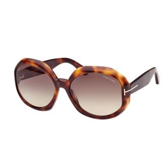 Tom Ford FT1011 01B Shiny Black/Gradient Smoke