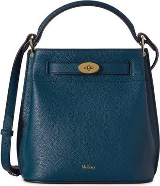 Mulberry Islington Leather Bucket Bag in Out Of The Blue at Nordstrom