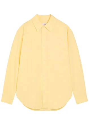 Matteau Cotton-poplin Shirt - Yellow - 3 (UK 10 / M)