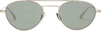 Saint Laurent Accessoires, Dames, Geel, ONE Size, Nylon, SL 97 Aviator Zonnebril