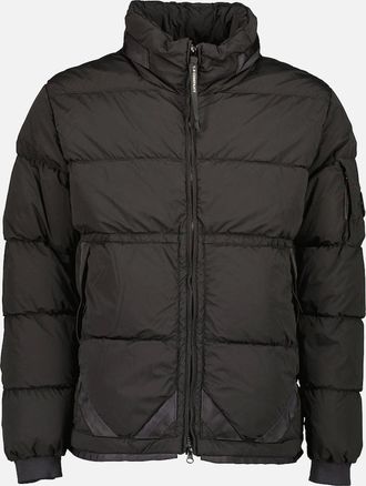 C.P. Company Mens Nycra-R Down Lens Jacket - Green - Size: 42/Regular