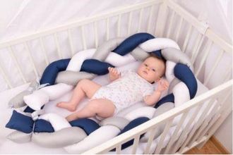 OEM Protector De Cama Con Trenza De Raso, Largo. 200cm