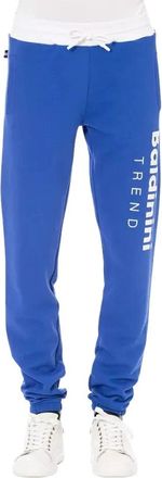 Baldinini Fleece Sport Broeken - Heren - Sweatpants - Blauw - 2XL - Katoen - Broeken