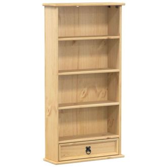 vidaXL Cd Cabinet Corona 52x17.5x103 cm Solid Wood Pine Vidaxl
