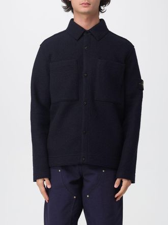 Stone Island Giacca in panno di lana vergine Stone Island