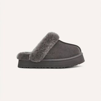 UGG Womens Disquette Slipper In Charcoal