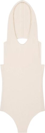 Courr&egrave;ges Hooded Bodysuit