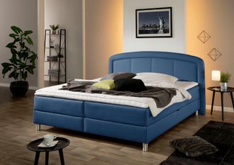 Maintal Polsterbett »Lucas« mit Bettkasten, in 4 Breiten und wahlweise 2 Matratzenarten