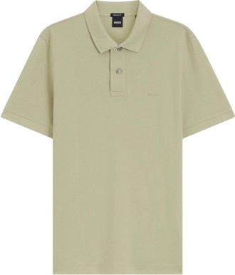 HUGO BOSS Polo Shirt - Heren - Polos - Groen - 4XL - Tops
