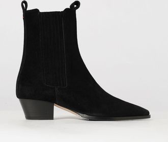 Aeyde Hedvig Suede Chelsea Boots with Tapered Toe