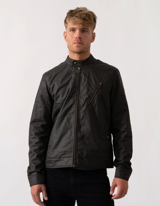 Belstaff Mens Belstaff Sideline Mens Jacket - Faded Olive - Green - Size: 40/Regular