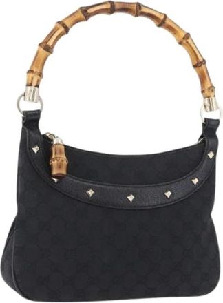 Gucci Borsa a spalla vintage GG usata - - Pre-owned - Donna - Nero - ONE SIZE
