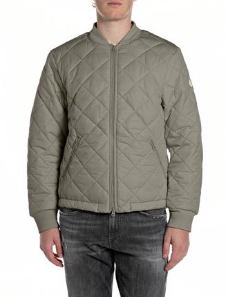 Replay Steppjacke REPLAY, Herren, Gr. XXL, light military, Web, Obermaterial: 72% Polyester, 28% Polyamid. Futter: 100% Polyester. Wattierung: 100% Polyester