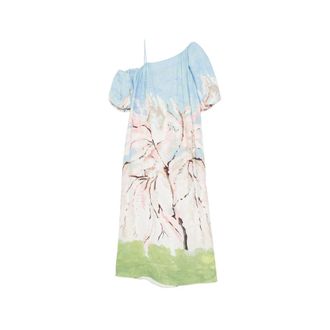 Stine Goya Cherry-blossom-print Maxi Dress