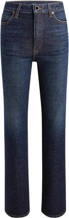Khaite Straight Jeans - Dames - Regular Fit Jeans - Blauw - W24 - Katoen - Jeans