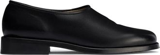 Christophe Lemaire Anatomic Derby shoes - men - Calf Leather/Calf Leather/Buffalo Leather - 39 - Black