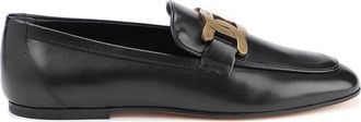 Tod's Kate Loafers Van Leer - Dames - Loafers - Zwart - 38 1/2 EU - Leer - Schoenen