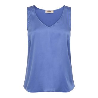 Mos Mosh Sleeveless Tops - Dames - Tops zonder mouwen - Blauw - M - Tops