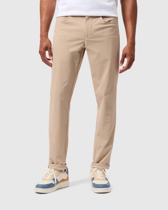 Psycho Bunny Maverick 10K Step Pant In Stone