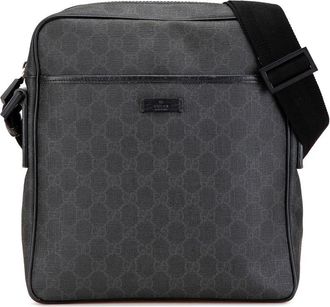 Gucci 2000-2015 GG Supreme crossbody bag - Black