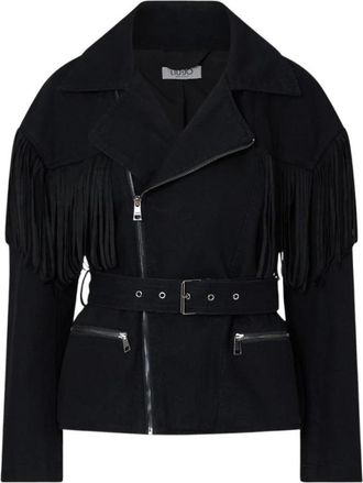 Liu Jo Licht Jack - Dames - Zomerjassen - Zwart - S - Jassen