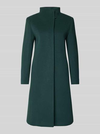 Cinzia Rocca Mantel mit Kaschmir-Anteil in Dunkelgruen, Größe 34