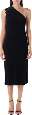 Tom Ford Black One Shoulder Mini Dress