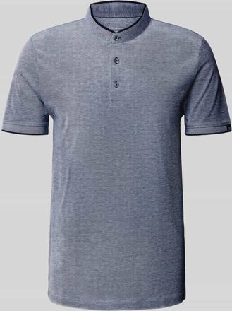 Tom Tailor Denim Regular Fit Poloshirt aus reiner Baumwolle in Blau, Größe XXL