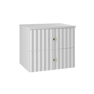 Petits Meubles Mueble bajo lavabo encimera estratificado Blanco