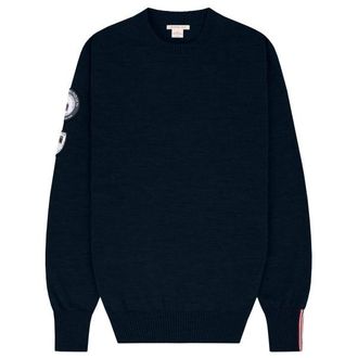 Amundsen Sports Amundsen Peak Crew Neck Merinopullover f&uuml;r Herren | blau