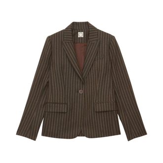 Ines De La Fressange Nicoletta Jacket - Dames - Jassen - Groen - Maat: XS Katoen
