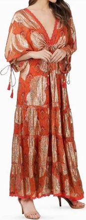 America & Beyond Womens Reversible Maxi Dress In Multi Color