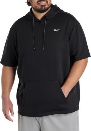 Reebok Big & Tall Performance Hoodie in Black at Nordstrom, Size 6X Big