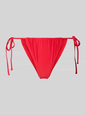 Pieces Bikini Slip mit seitlicher Schn&uuml;rung Modell BAOMI in Rot, Gr&ouml;&szlig;e XL