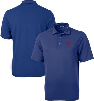 Cutter & Buck Mens Cutter & Buck Royal Philadelphia Phillies Virtue Eco Pique Recycled Polo at Nordstrom, Size Xx-Large