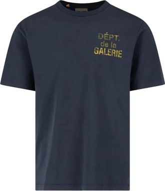 Gallery Dept. T-shirt con logo - Blu