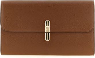 Furla Iride Clutch - Dames - Clutches - Bruin - ONE Size - Leer - Tassen